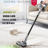 美的吸尘器家用无线Q7 手持吸尘器 绿光显尘车载大吸力 除螨除尘一体机轻量