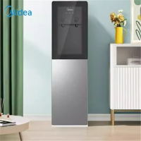 美的优惠品饮水机家用桶装水办公室温热两用双门防尘大储物柜饮水器 YD1318S-X双开门大储物柜 冷热型