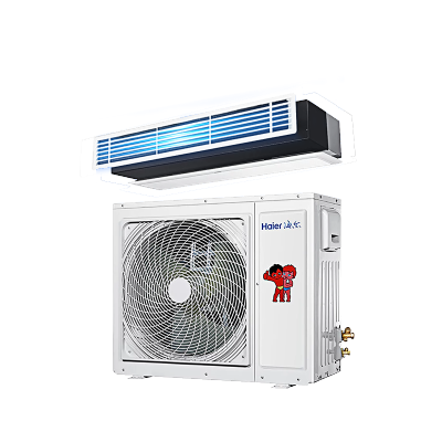 Haier/海尔 风管机家用1.5P匹变频冷暖3级能效嵌入式中央空调一拖一KFRd-35NW/70DBA83