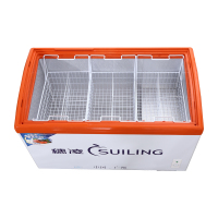 穂凌(SUILING) WD4-337H 337升单温商用弧面玻璃展示柜单温冷冻保鲜冰柜[开专票提供69码]