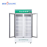 穗凌(SUILING)SL-500,450升储存阴凉冷柜 立式冷藏无霜展示柜 风冷双门商用单温冰柜