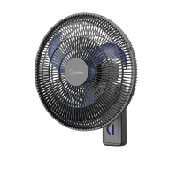 美的(Midea)壁扇壁挂电风扇轻声宿舍摇头商用挂墙风扇食堂大风力工业壁扇摇头牛角扇 FW45-23E