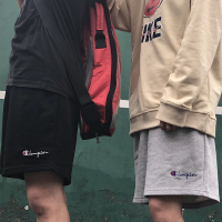 Champion冠军透气休闲运动裤男女夏季字母
