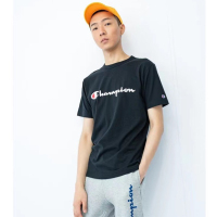 Champion 正品日版印花字母logo圆领T恤男女同款百搭