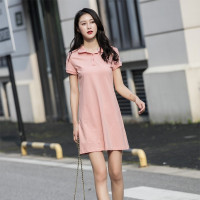 Champion冠军日版春夏款草写刺绣女款时尚运动休闲裙1