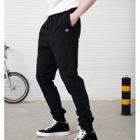 Champion冠军春秋宽松束脚卫裤男刺绣宽松女情侣款运动1