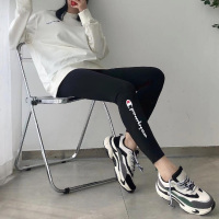 champion裤子女日版打底裤外穿健身裤高腰提臀鲨鱼裤冠军瑜伽裤潮1
