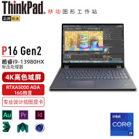 ThinkPad P16 (07CD) 英特尔酷睿i9 16英寸高性能轻薄笔记本设计师工作站i9-13980HX 64G 2TB RTXA5000 16G 4K超清[不含票]