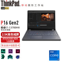 ThinkPad P16 (02CD) 英特尔酷睿i7 16英寸高性能轻薄笔记本设计师工作站i7-13700HX 32G 1TB RTXA3500 12G 2.5K超清[不含票]