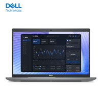戴尔(DELL)Precision3590 15.6英寸高性能笔记本设计师移动图形工作站Ultra7-155H 32G 1T RTX500Ada 4GB[不含票]