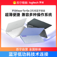 罗技Keys-To-Go 2无线蓝牙纤薄键盘小巧iPad平板MAC电脑便携式