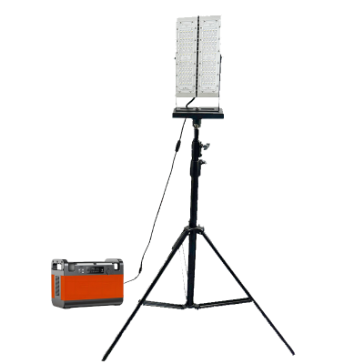 晫安联 ZM5010-Y3 220V 100W IP65 5700K LED 应急照明灯 (计价单位:套) 橘红色