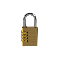 晫安联 ZP9202 合金+铜 83*39*12mm 4位密码 工业级智能挂锁 ( 计价单位:个 ) 黄色