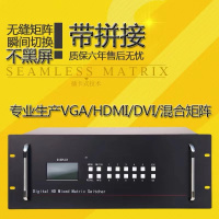 IGIFTFIRE无缝视频矩阵32/32路4K数字高清混合监控解码拼接处理器HDMI32进32出矩阵HDMI服务器