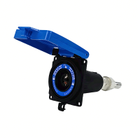 淘行者 昱方JF-CZ630 380V 630A (计价单位:个) 工业插头 蓝色