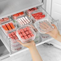 三维工匠冰箱收纳盒保鲜盒冷冻专用厨房饺子鸡蛋储物盒冻肉备菜盒子