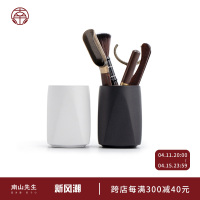 三维工匠黑檀木功夫茶具配件家用简约茶拨茶夹茶勺