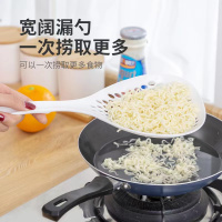 三维工匠家用加长大捞面勺网红加厚长柄厨房过滤水饺