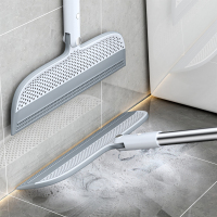 三维工匠家用魔术扫把刮水拖把硅胶器多干湿两用浴室卫生间玻璃挂板