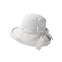 鸽护 纯色系带防晒帽 GH-MZ-041-K06-04 顶