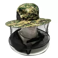 鸽护 养蜂头罩迷彩渔夫帽 GH-MZ-041-K18-01 顶