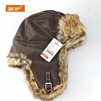 鸽护 雷锋帽 GH34QDK-咖啡色 顶