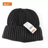 鸽护 针织帽 GH119QDK-黑色 顶