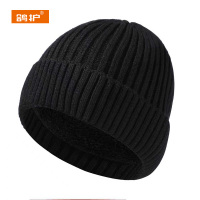 鸽护 毛线帽 GH162QDK-黑色 顶