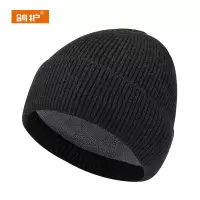 鸽护 毛线帽 GH166QDK-黑色 顶