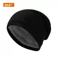 鸽护 针织帽 GH178QDK-黑色 顶