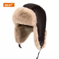 鸽护 雷锋帽 GH188QDK-咖啡色 顶