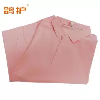 鸽护 短袖POLO定制 抗皱粉色 件