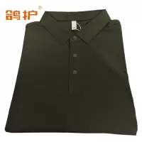 鸽护 短袖POLO定制 抗皱军绿 件