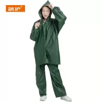 鸽护 雨衣 军绿150-190cm 套