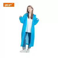 鸽护 非一次性雨衣 蓝色束口轻便款100g 件