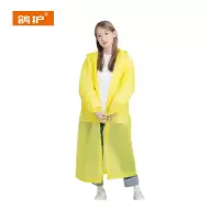 鸽护 加厚非一次性雨衣 黄色束口加厚款140g 件