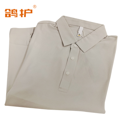 鸽护 广告衫 抗皱杏色 件