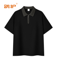 鸽护 短袖POLO bll-黑 件