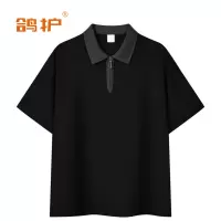 鸽护 短袖POLO bll-黑 件