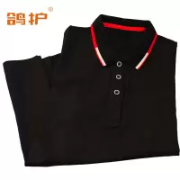鸽护 短袖POLO 2108款-黑色 件