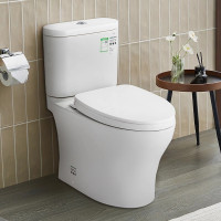 TOTO卫浴直冲式马桶智洁无棱内壁冲落式冲洗节水坐便器CW802EB(04-B)