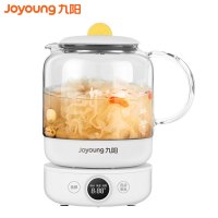 九阳(Joyoung)养生壶家用多功能养生煮茶器全自动mini玻璃办公室小型花茶壶 K10-D605-白