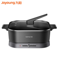 九阳(Joyoung)电火锅 6L大容量家用一体式电火锅电炒锅电煮锅煎烤多功能锅不粘涮烤锅 HG60-G110