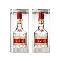 五粮液普五第八代 浓香型白酒 52度 500ml 双支装