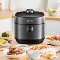 苏泊尔50FH77Q鲜呼吸系列电压力锅5L家用 IH加热 猛火2200W 6min速菜 支持NFC 精钢球釜