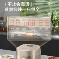 苏泊尔SF20HC0998家用远红外语音提示小型迷你电饭煲电饭锅不粘锅2升1-3人IH加热预约热饭柴火饭小米粥