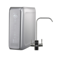 比弗丽1200G大流速净水器10寸通用滤芯反渗透厨下家用RO反渗透净水器数显双出水龙头BFL-I-1200(不含安装)