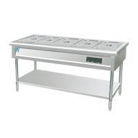 瑞宇牌商用简易保温售饭台/1700*760*800mm/201#1.0mm/不含份数盆