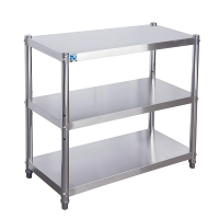 瑞宇牌不锈钢三层落地层架/1200*800*1550mm/304#1.2mm