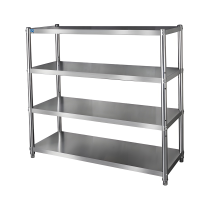 瑞宇牌不锈钢四层落地层架/1200*600*1550mm/304#1.2mm